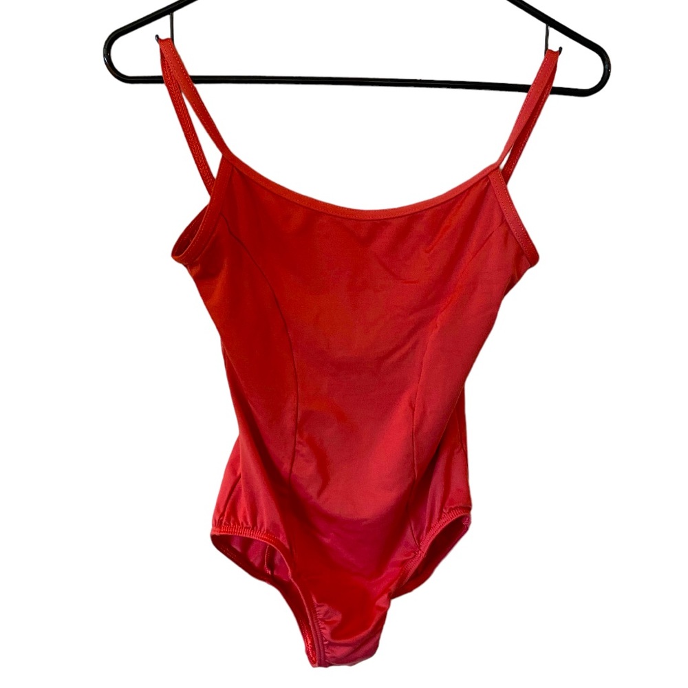 Red Strappy swimsuit